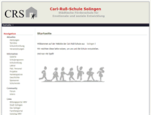 Tablet Screenshot of carl-russ-schule.de